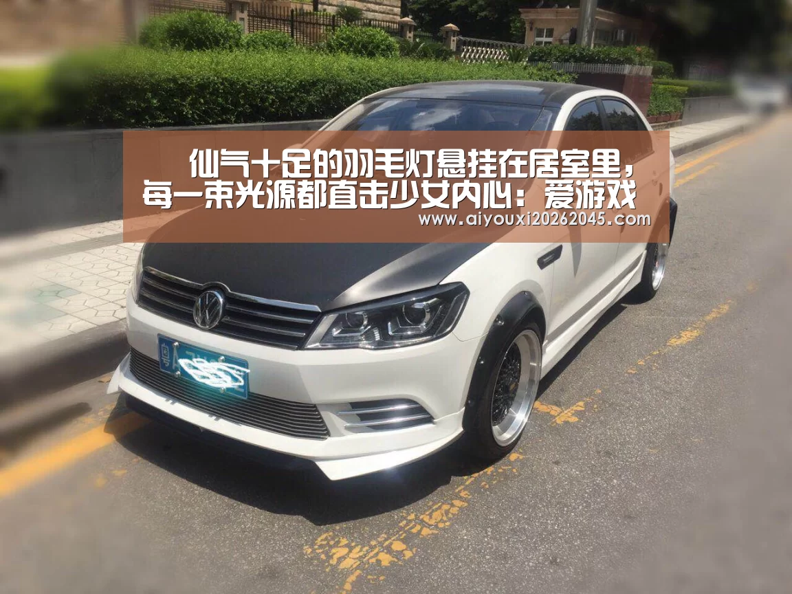  仙气十足的羽毛灯悬挂在居室里,每一束光源都直击少女内心:爱游戏电竞(图1) 爱游戏官网